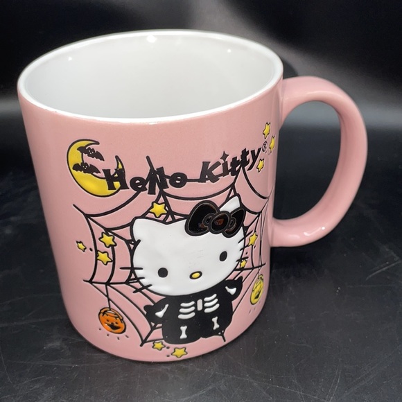 Hello Kitty Halloween Skeleton kitty Coffee cup - Picture 2 of 4